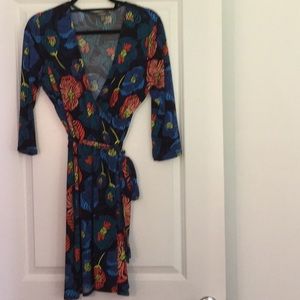 Neiman Marcus faux wrap dress